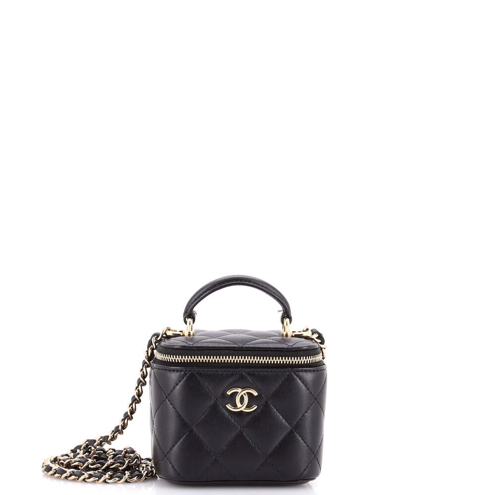 Chanel Classic Top Handle Vanity Case #259700C40B
